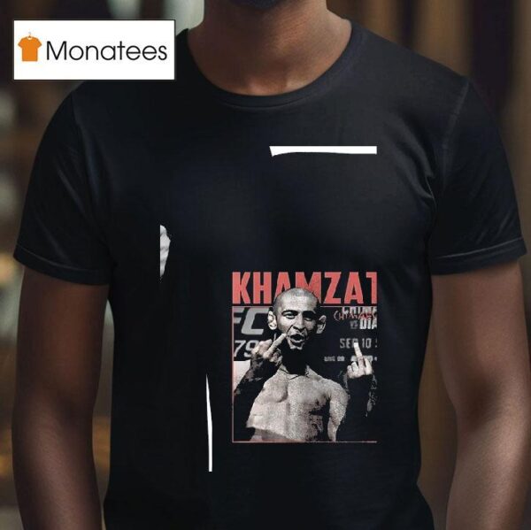 Khamzat Chamaev Pay Me Middle Finger T Shirt