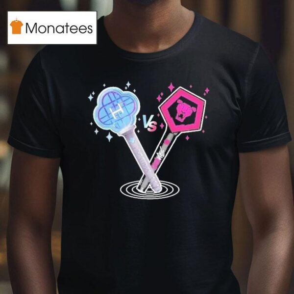 Kpop Demon Hunters Lightsticks T Shirt