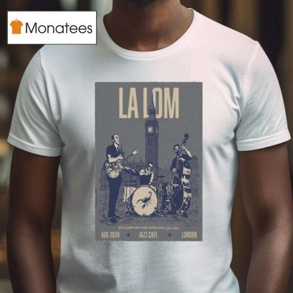La Lom August Jazz Cafe London T Shirt
