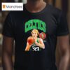 Larry Bird Boston Celtics Basketball Signature T Shirt