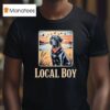 Local Boy Black Lab Hunting Dog T Shirt