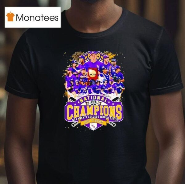 Lsu Tigers National Champions Ncaa Men S College World Series Champions T Shirt