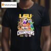 Lsu Tigers Southeastern Conference Champions T Shirt