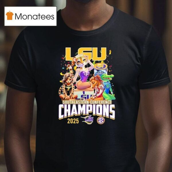 Lsu Tigers Southeastern Conference Champions T Shirt