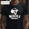 Maoli Music Puff Portrai T Shirt