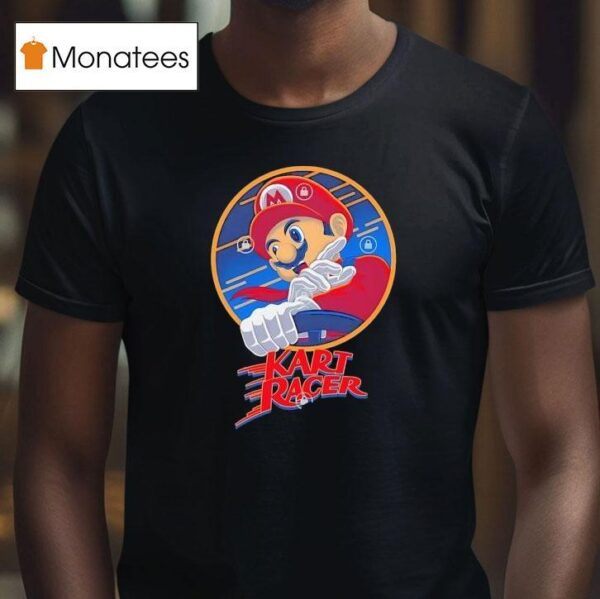 Mario Kart In The Style Of Speed Racer T Shirt