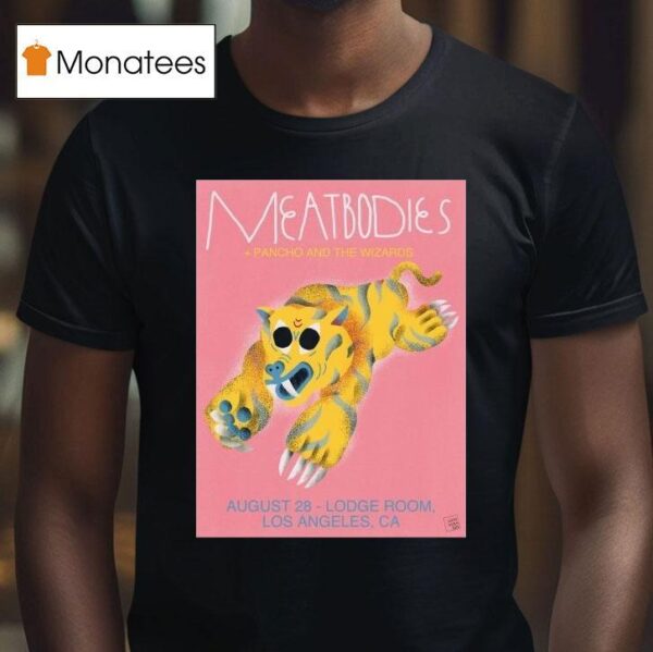 Meatbodies Lodge Room In Los Angeles Ca T Shirt
