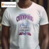 Memorial Cup Champions Kitchener Rangers T Shirt