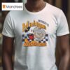 Mickey Mouse University Of Michigan Wolverines Vintage Logo T Shirt