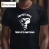Mister Terrific I M Not Into People S Emotions T Shirt