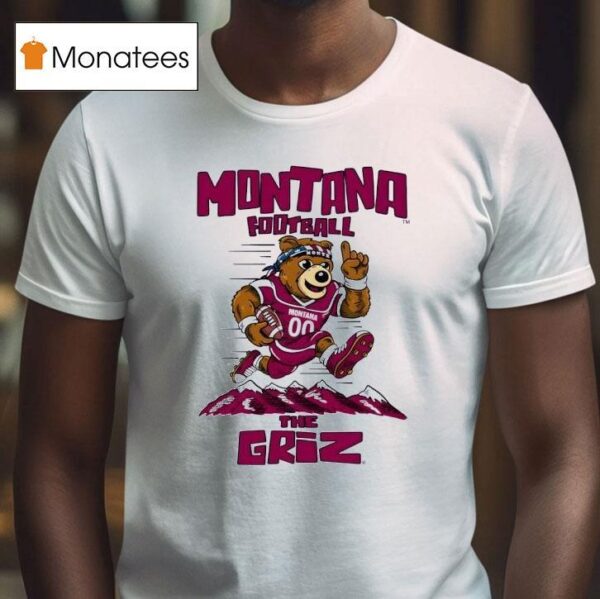 Montana Monte Football The Griz T Shirt