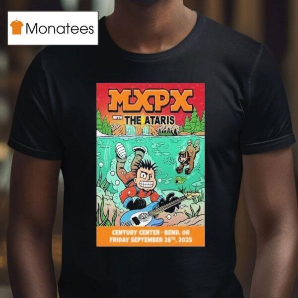 Mxpx Century Center In Bend Or T Shirt
