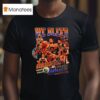 New York Knicks We Bleed Orange And Blue Team Basketball Graphic T Shirt
