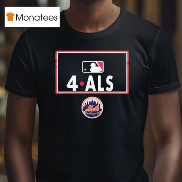 New York Mets Awareness To Als Mlb T Shirt