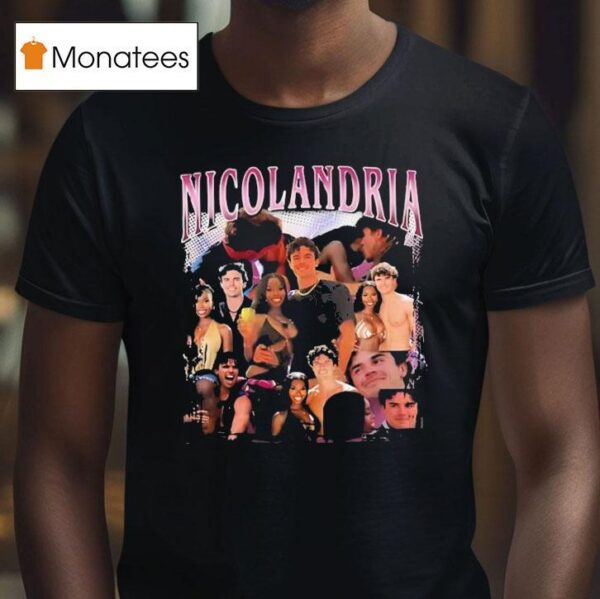 Nic Wearing A Nicolandria T Shirt
