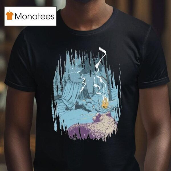 Passed Out In A Tent Campfire Stories T Shirt