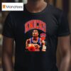 Patrick Ewing New York Knicks Basketball Signature T Shirt