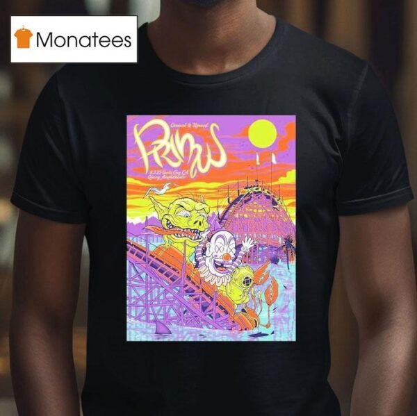 Primus Santa Cruz California Gig At Quarry Amphitheater On August T Shirt