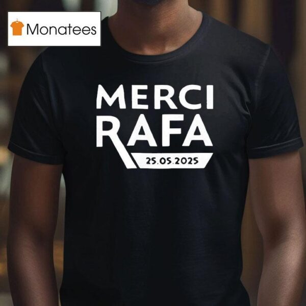 Roland Garros Merci Rafa T Shirt