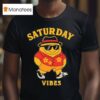 Saturday Vibes Cartoon T Shirs T Shirt