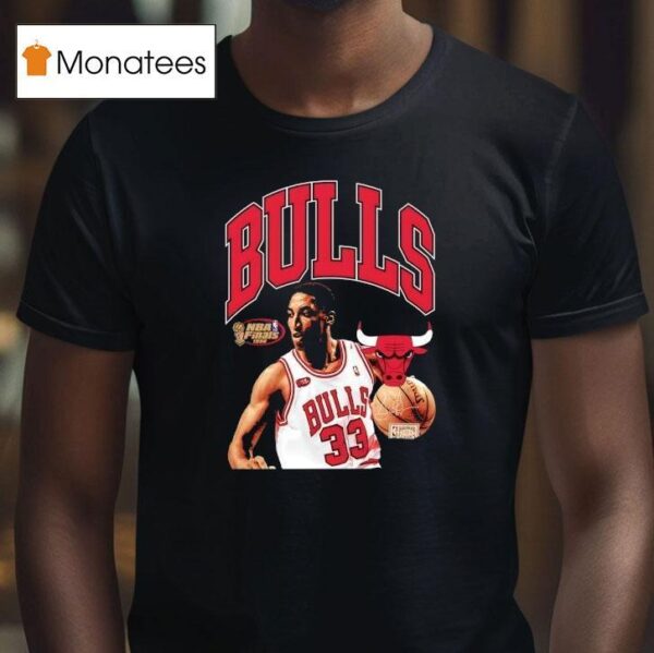Scottie Pippen Chicago Bulls Basketball Nba Finals Signature T Shirt