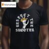 Skeleton Rings Respect The Shooter T Shirt