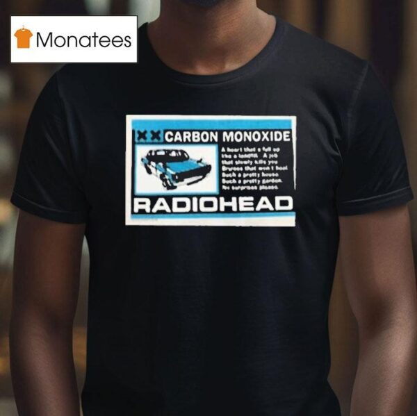 Slowly Slowly Radiohead Carbon Patch T Shirt