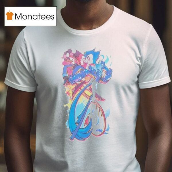 Stylish Occult Stolas Blitzo Micro Ribbed T Shirt