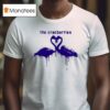 The Cranberries Heart Flamingo T Shirt