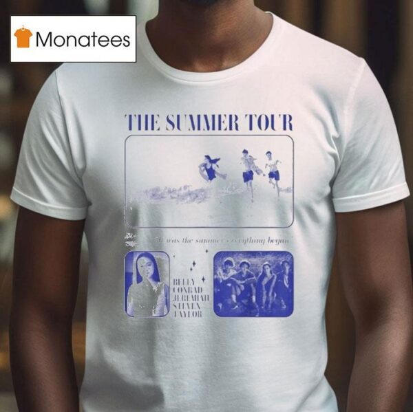 The Summer I Turned Pretty The Love Tour Season Belly Conrad Jeremiah Steven Taylor T Shirt