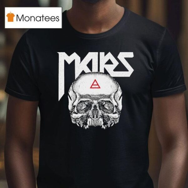 Thirty Seconds To Mars A Beautiful Lie Th Anniversary Triad Skull T Shirt
