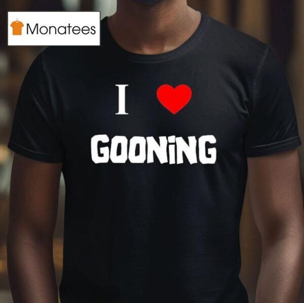 Vegetable Chopping Channel I Love Gooning T Shirt