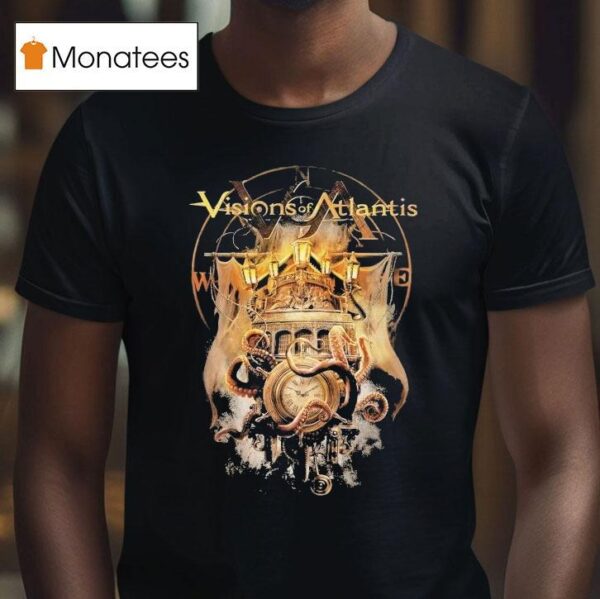 Visions Of Atlantis Clocks T Shirt
