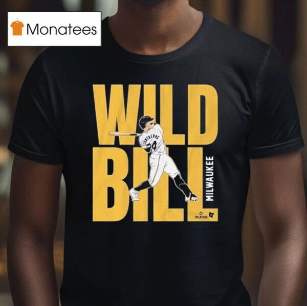 William Contreras Wild Bill Milwaukee Brewers T Shirt