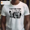 Yeah Yeah Yeahs Hidden In Pieces Tour Faces S T Shirt