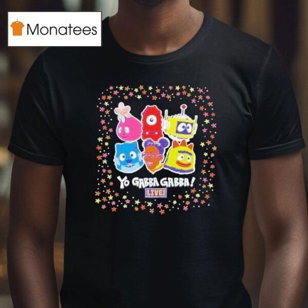 Yo Gabba Gabba Live Tour T Shirt