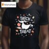 Zero Trick Or Treat Halloween T Shirt