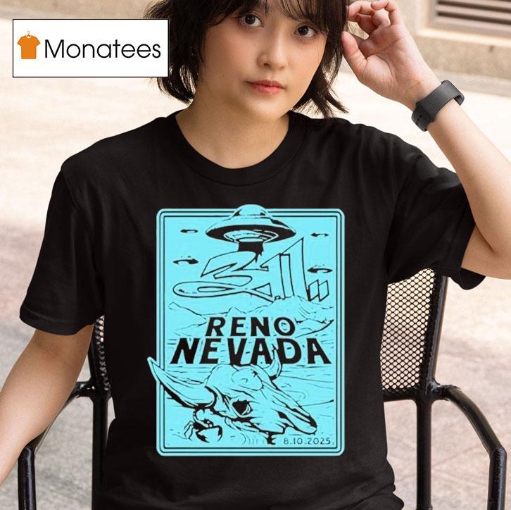 Tour Reno Nevada August Ufo T Shirt