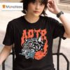 A Day To Remember Torch Wolf T Shirt