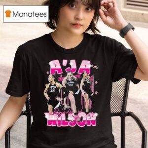 A Ja Riyadh Wilson Las Vegas Aces Basketball T Shirt