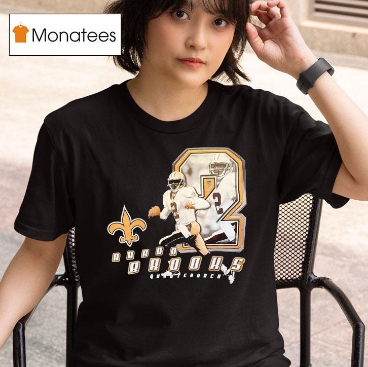 Aaron Brooks Quarterback New Orleans Saints Football T Shirt
