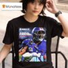 Abdul Carter New York Giants Rookie Debut Madden Nfl American Football T Shirt