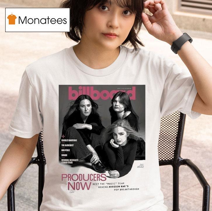  Addison Rae Billboard Magazine Cover At August  In Producers Now Pop Breakthrough Photography T Shirt