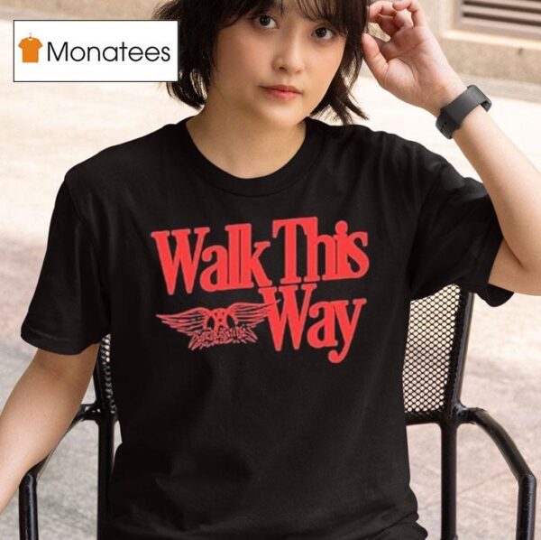 Aerosmith Walk This Way Liberty T Shirt