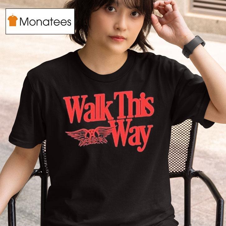  Aerosmith Walk This Way Liberty T Shirt