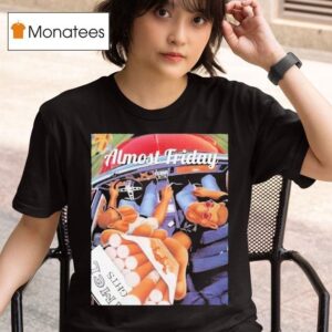 Almost Friday Camel Cigs Car Smoke T Shirt