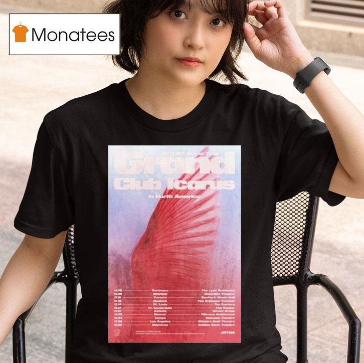  Artms World Grand Club Icarus In North America Tour  Dates T Shirt