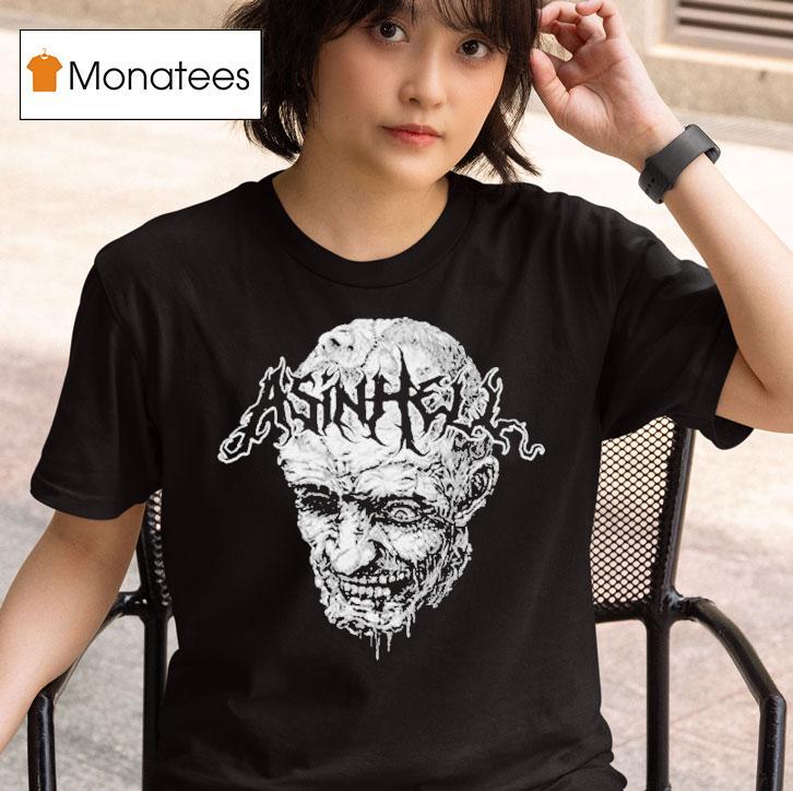  Asinhell Metal Without A Human Cause T Shirt
