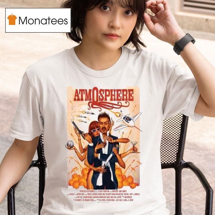  Atmosphere James Bombed Giclee  T Shirt