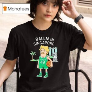 Balln In Singapore Token Basketball T Shirt